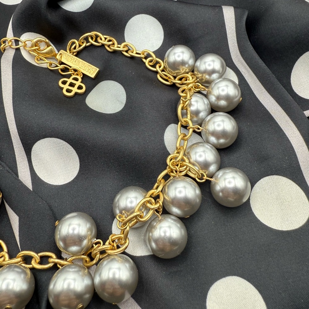 Oscar De La Renta Pearl Necklace - Picture 5 of 8